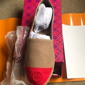 Tory burch espadrille shoes size 10.5